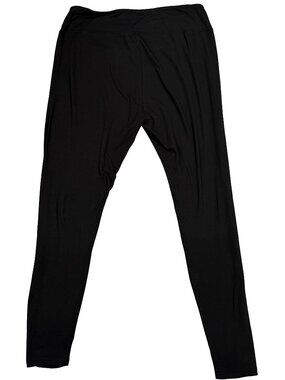 READY TO GO Leggings High Rise Stretch Black Women's 1X
